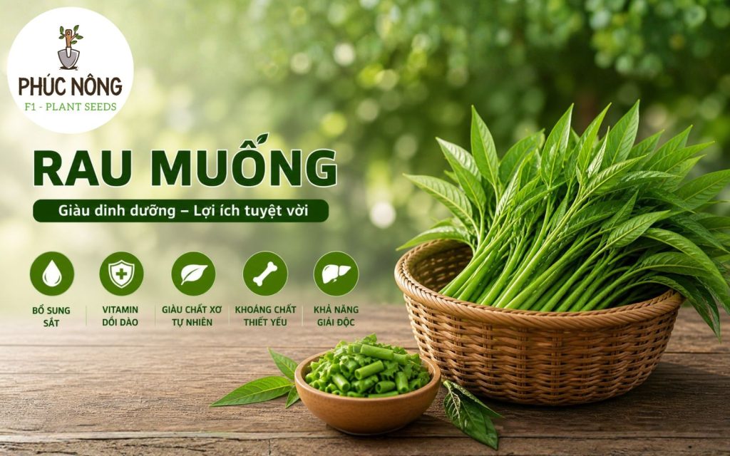 Thành phần dinh dưỡng trong rau muống