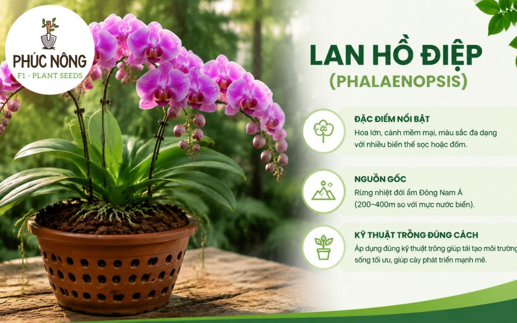 Giới thiệu về hoa lan hồ điệp