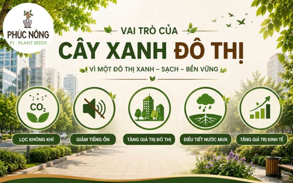 Vai trò của cây xanh đường phố