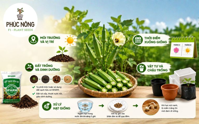 Chuẩn bị trước khi trồng cây đậu bắp