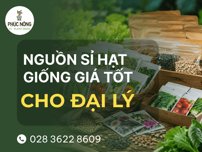 nguồn sỉ hạt giống giá tốt, uy tín cho đại lý, nhà vườn, cửa hàng vật tư nông nghiệp